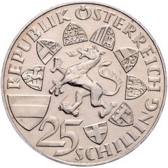 25 Schilling Erzherzog Johann