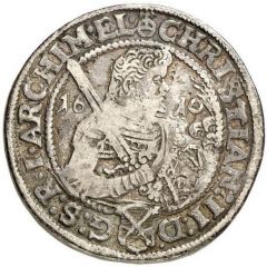 1/2 Thaler - Christian II, John George I and August Piedfort