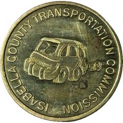 Token - Isabella County Transportation Commission Mount Pleasant, Michigan