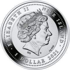 1 Dollar - Elizabeth II Aureus Taurus
