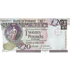 20 Pounds Bank of Ireland - Old Bushmills Distillery