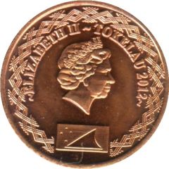 1 Cent - Elizabeth II 4th portrait, Set Issue