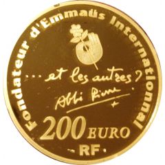 200 Euros Abbé Pierre