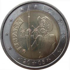 2 Euros Don Quixote