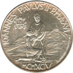 1000 Lire - Ioannes Paulus II Good Samaritan