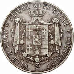 2 Thalers / 31/2 Gulden - William II and Frederick William
