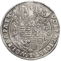 1 Thaler - Volrat VI, Jobst II and Wolfgang III
