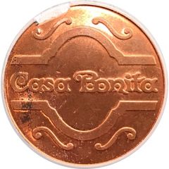 Token - Casa Bonita Copper plated Steel