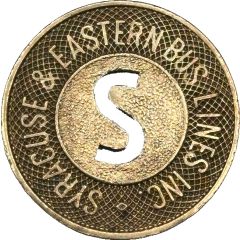 1 Fare - Syracuse & Eastern Bus Lines Inc. Syracuse, New York