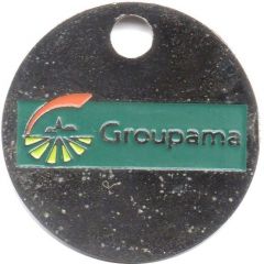 Jeton de chariot - Groupama