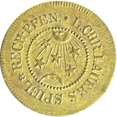 Counter Token Plus Ultra, Ludwig Christian Lauer