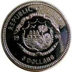 5 Dollars German Unification