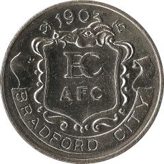 Esso Token - F.A. Cup Centenary 1872-1972 Bradford City