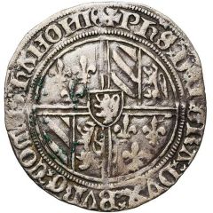 2 Groats `Vierlander` - Philip the Good lion reverse