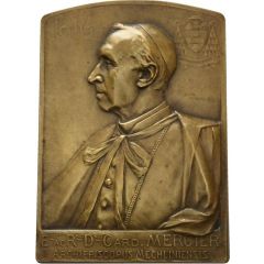 Plaquette - Cardinal Mercier