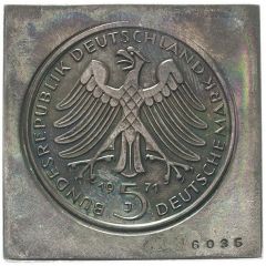 5 Deutsche Mark Martin Luther - Pattern