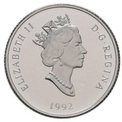 75 Dollars - Elizabeth II Cougar, Platinum