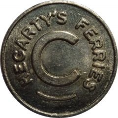 Token - Hegarty`s Ferries - NSW Transit Token