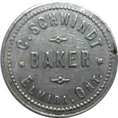1 Loaf of Bread - C. Schwindt Baker Elmira, Ontario