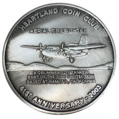 Medal - Heartland Coin Club 41st Anniversary
