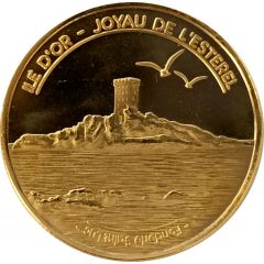 Jeton touristique - Fonderie Saint Luc - Saint-Raphaël - l`Île d`or, joyau de l`Esterel
