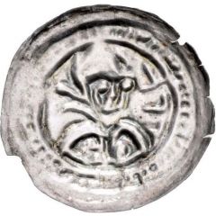 Denier Bracteate - Mieszko III the Old Gniezno or Kalisz mint