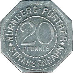20 Pfennig - Tiergarten Eisbären Nürnberg-Fürth
