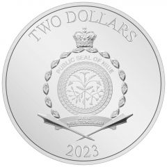 2 Dollars - Charles III Pluto