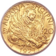 20 Franga Ari Skanderbeg