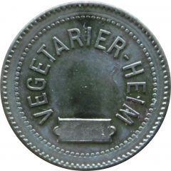15 Pfennig - Vegetarier Heim Leipzig