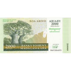 2000 Ariary Madagascar Action Plan