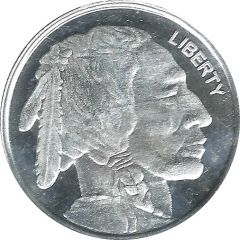 1/10 oz Silver Jet Bullion - Buffalo Nickel