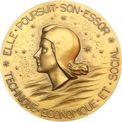 Medal - SS France Compagnie Générale Transatlantique