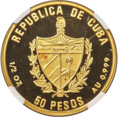 50 Pesos 40th. Moncada Anniversary