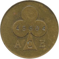 Token - Ace Cafe 24 mm, Countermarked