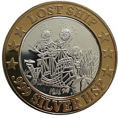 Token - Sunken Treasure casino Lost ship