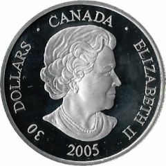 30 Dollars - Elizabeth II Totem Pole