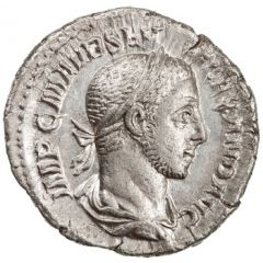 Denarius - Severus Alexander P M TR P VII COS II P P, Mars