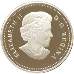 5 Dollars - Elizabeth II White-Tailed Deer and Fawen