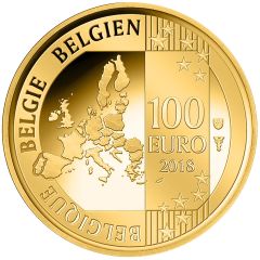 100 Euros Baudouin of Belgium