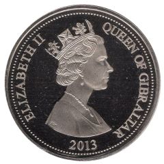 1 Crown - Elizabeth II 60th Anniversary of Ascent of Mount Everest