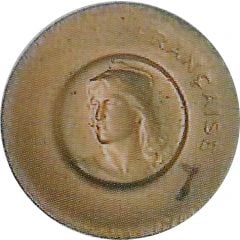 5 centimes Essai en bronze de Dubois