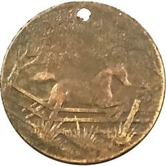 National Grange of the Order of Patrons of Husbandry Horse Token