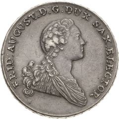 2 Thalers - Frederick August III