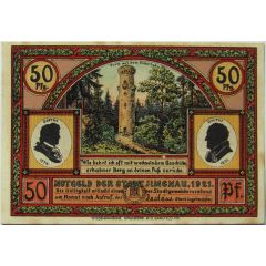 50 Pfennig Goethe Series - Gabelbach
