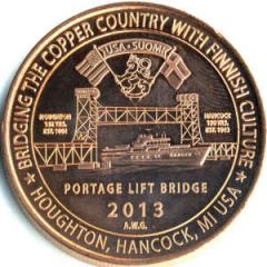 Token - Portage Lift Bridge Michigan