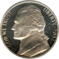 5 Cents `Jefferson Nickel` Louisiana Purchase