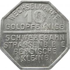 10 Pfennig - Elberfeld Schwebebahn