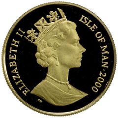 1/5 Crown - Elizabeth II Isle of Man Global Challenge