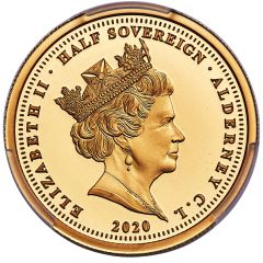 1/2 Sovereign - Elizabeth II Three Graces
